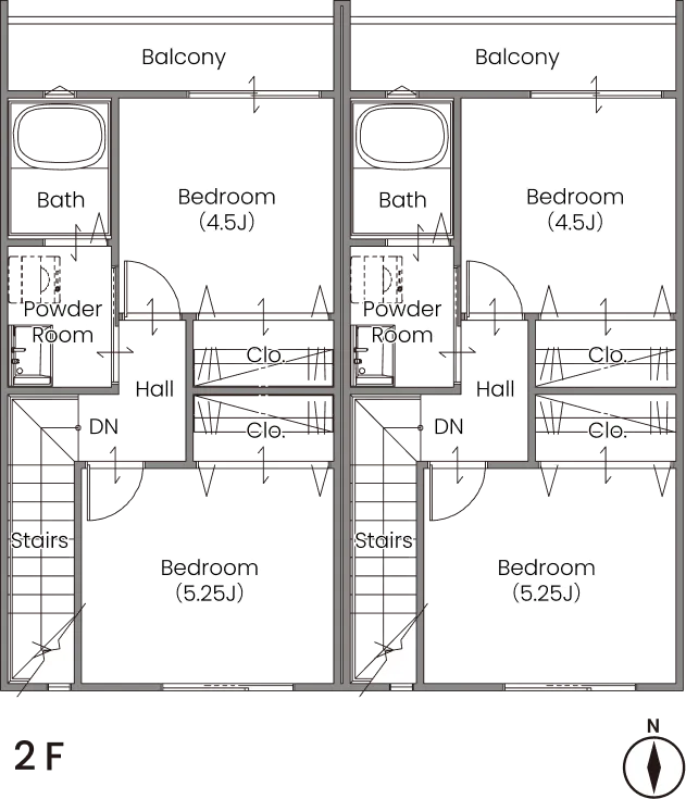 LINO 2F間取り図