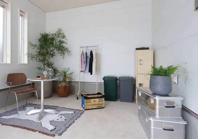 CABIN-GARAGEの趣味を楽しむ部屋